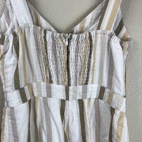 Greylin Jumpsuit Women XS Striped Sleeveless Wide Leg Classic Spring Summer - Picture 8 of 15
